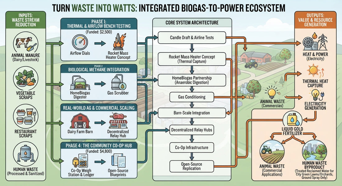 Turn Waste Into Watts: Build a Decentralized Clean Energy Co-Op