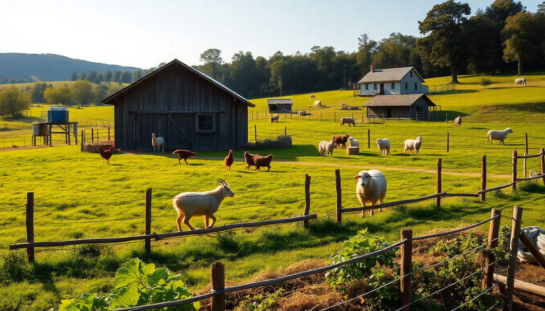 Animals and Homesteading: Your Complete Guide to Building a Thriving Homestead