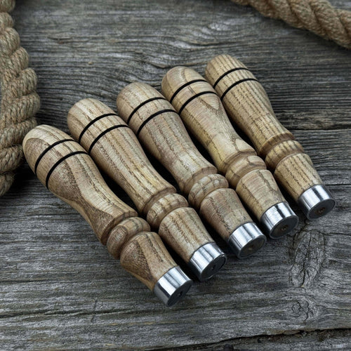 5-Piece Ash Handle Set with Rings
