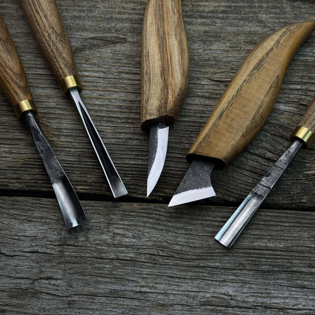5-Piece Detail Wood Carving Set