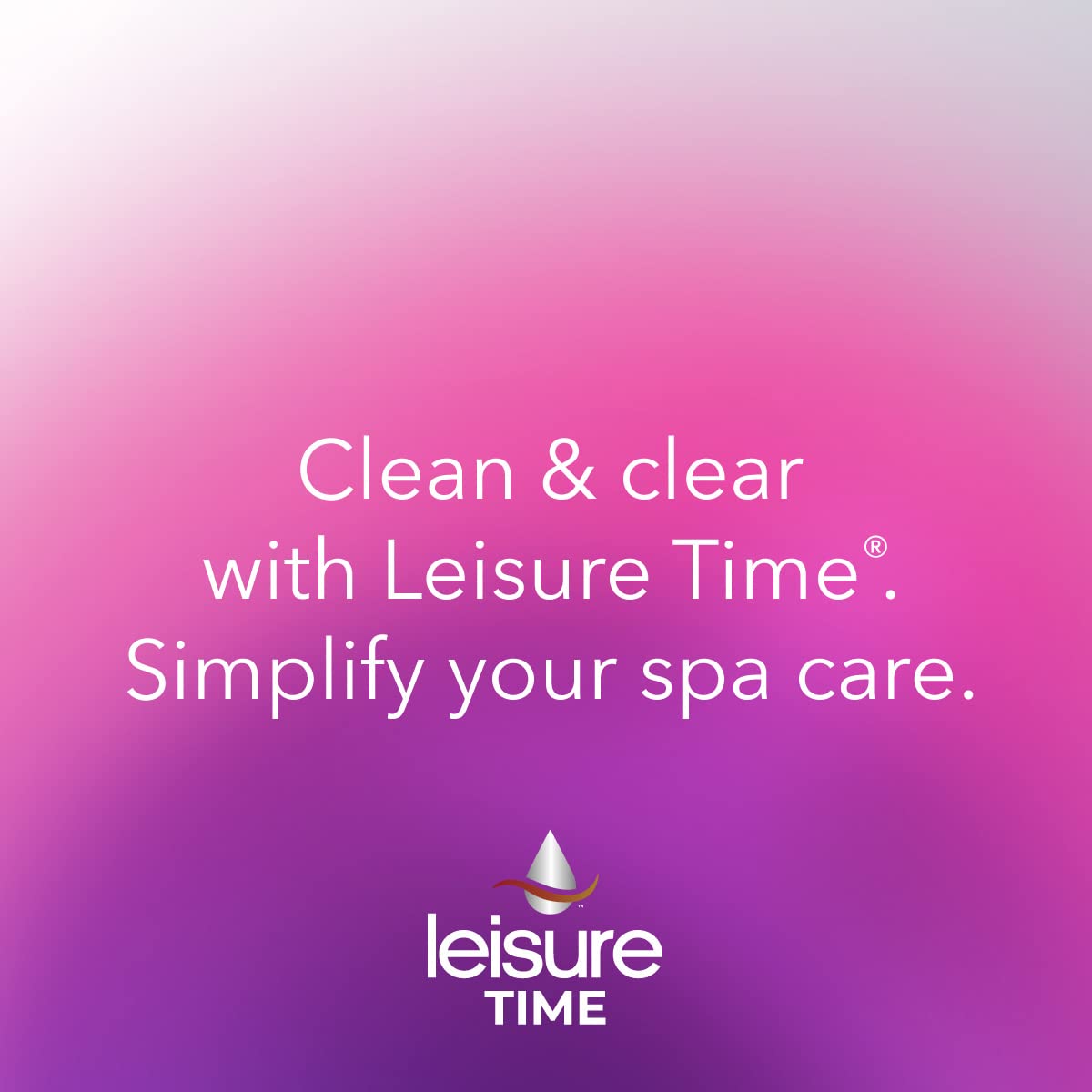 Leisure Time D Metal Gon for Spas and Hot Tubs, Powerful Water Treatment Solution, 16 Ounce