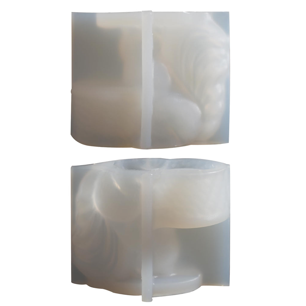 Squirrel Animal Molds Animal Spiral Wave Pillar Rotate Candle & Resin Mold - Resin Casting Silicone Molds for Home Decor & Candle Making Wave Spiral Mold