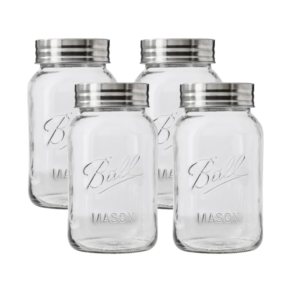 Ball Mason 4oz Quilted Jelly Jars with Lids and Bands, Set of 12
