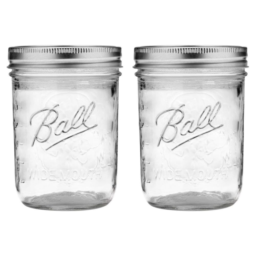 Ball Mason 4oz Quilted Jelly Jars with Lids and Bands, Set of 12