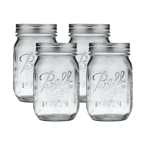 Ball Mason 4oz Quilted Jelly Jars with Lids and Bands, Set of 12