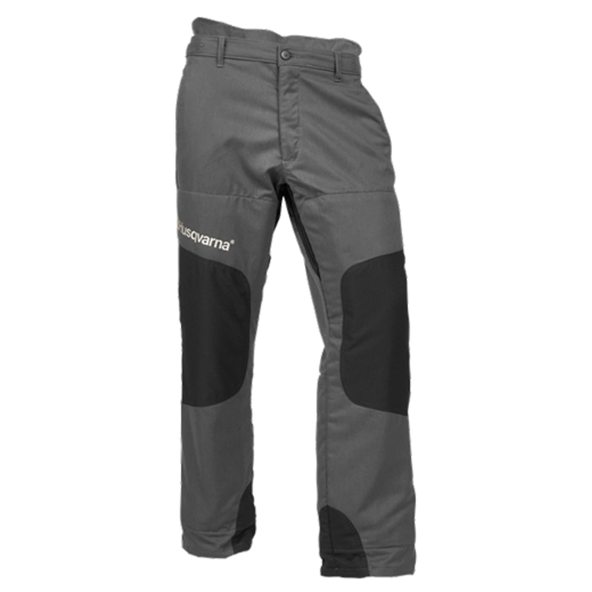 Husqvarna Chainsaw Pants, Black/Gray