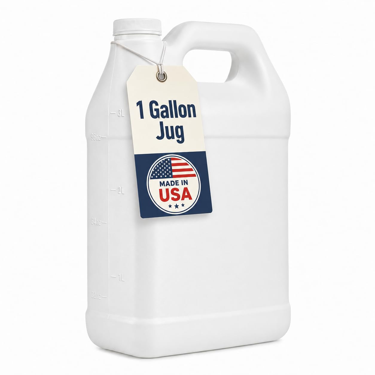 kitchentoolz 2.5 Gallon Water Jug – Water Container Heavy-Duty HDPE Carboy for Automotive Used Oil Container & Liquid Storage – 10 Liter Water Jugs with Secure Lid – Made in USA