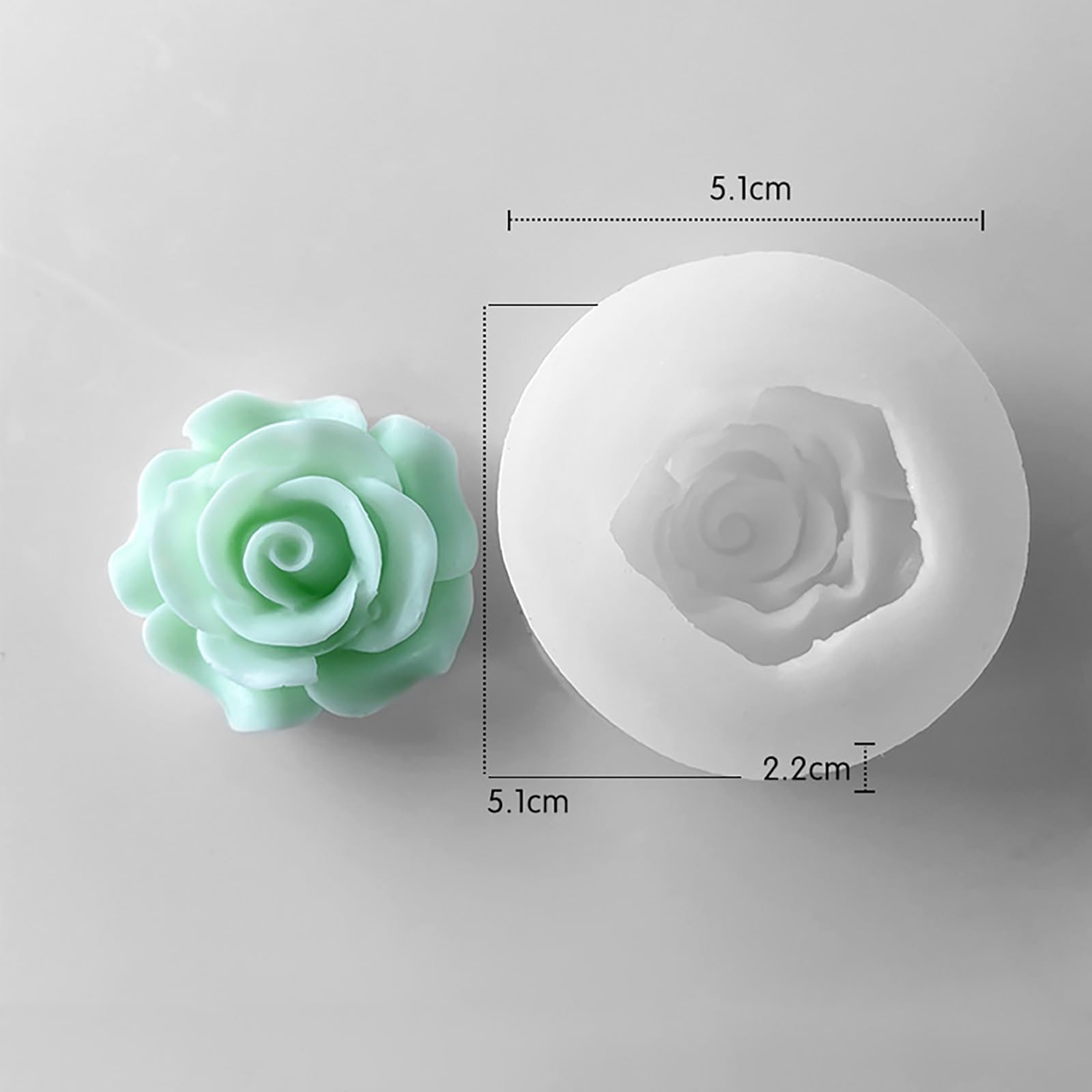Animal & Owl Resin & Silicone Candle Mold Set - 3D Animal Mold for Home Decor & Candle Making