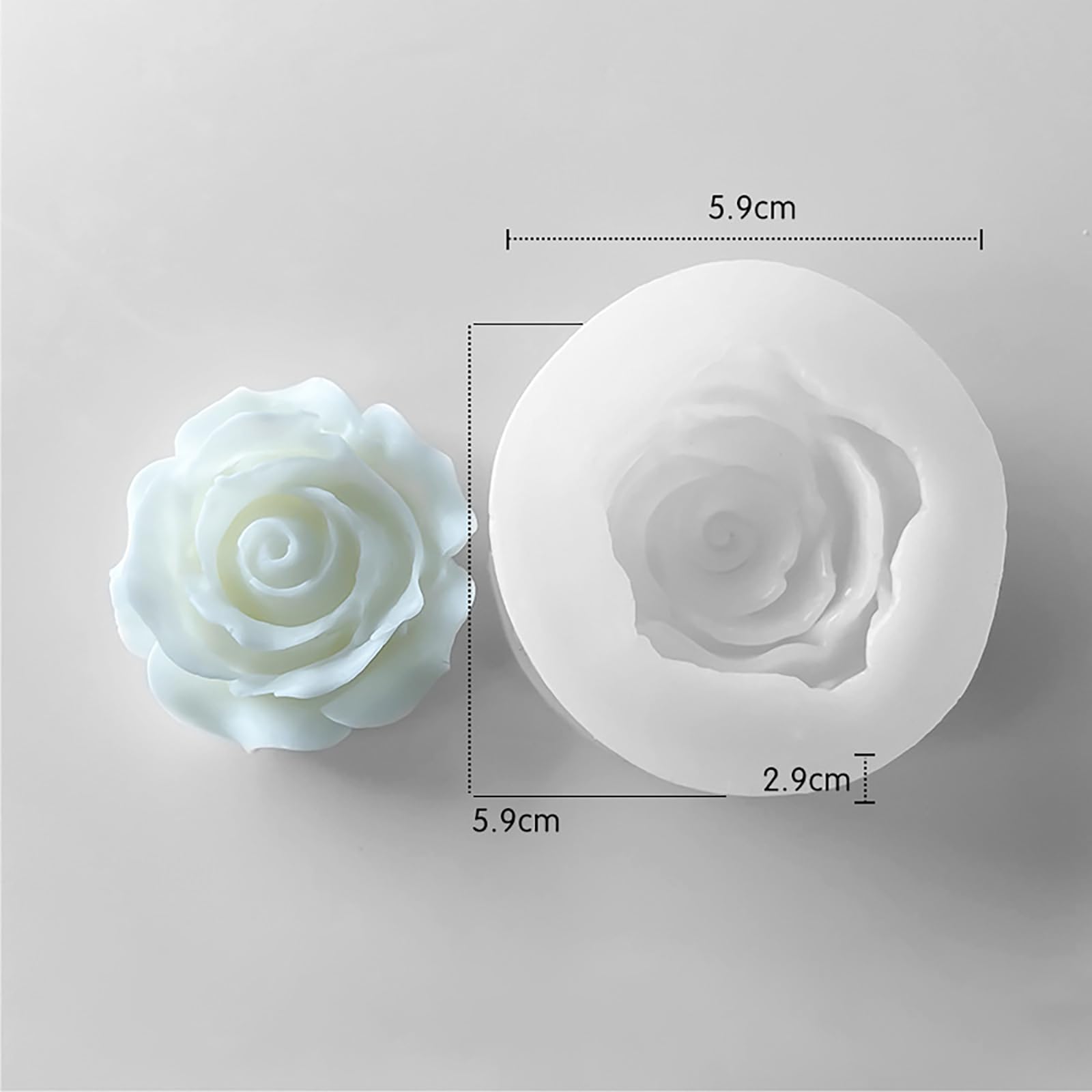 Animal & Owl Resin & Silicone Candle Mold Set - 3D Animal Mold for Home Decor & Candle Making