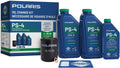 Polaris PS4 Oil Change Kit for Specific RANGER, GENERAL, RZR, ACE 900 XC Models With 4 Stroke Engine, Includes 2.5 Quarts PS-4 5W-50 Full Synthetic Oil, 1 Oil Filter, Genuine OEM - Part 2879323