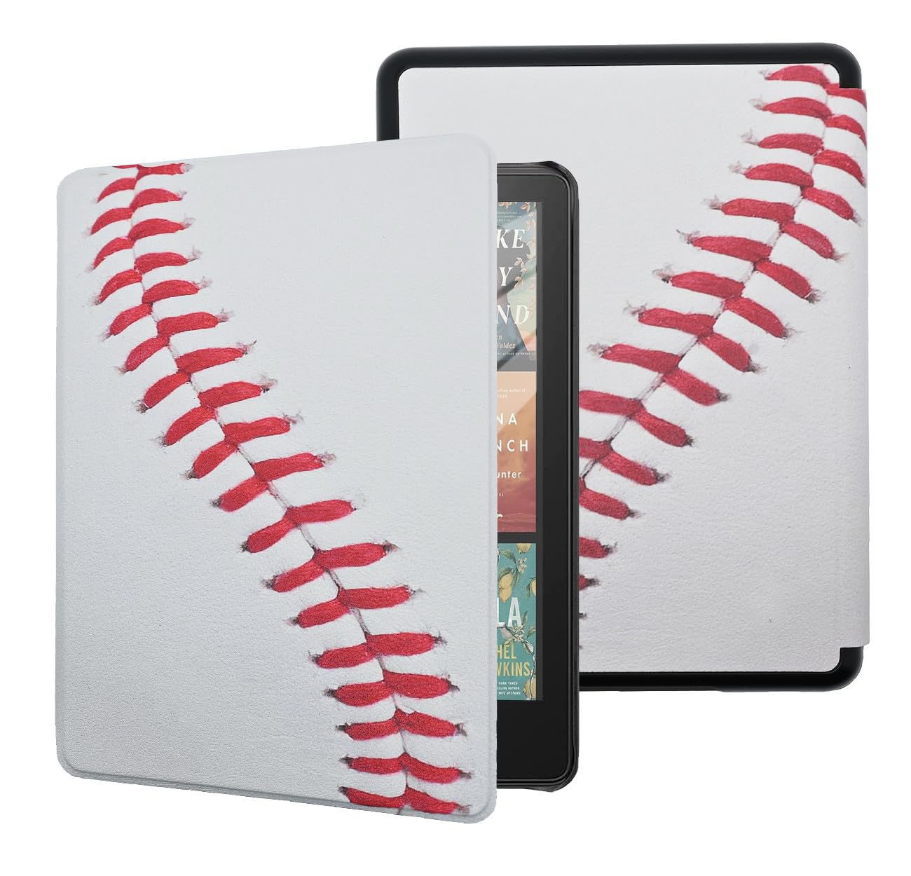 Case for All-New Kindle Paperwhite 12th Gen 2024 and Kindle Colorsoft Signature Edition, Book Lovers Gifts Lightweight PU Leather Protective Cover with Auto Sleep Wake Hand Strap