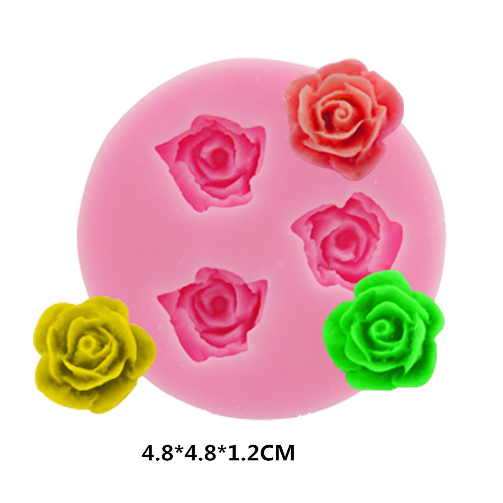 2 Pack Spiral Wave Resin Casting Molds - Silicone for 3D Animal Candle Making