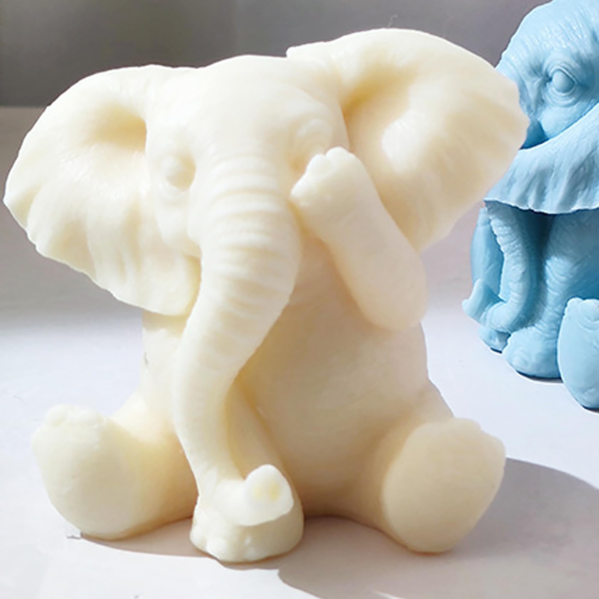 Animal & Owl Resin & Silicone Candle Mold Set - 3D Animal Mold for Home Decor & Candle Making