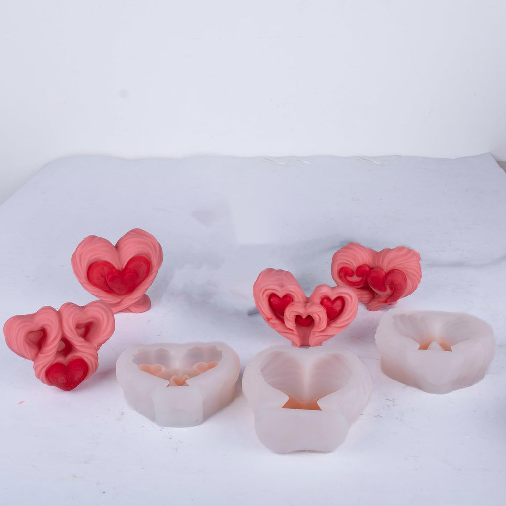 Tree Bear Candle Mold - Animal & Bear Resin Casting Molds, Silicone Clay Jewelry Molds, Candle Making Craft Supplies