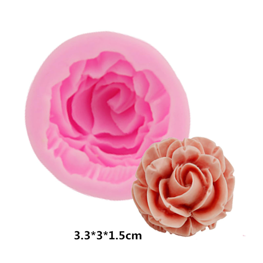 2 Pack Spiral Wave Resin Casting Molds - Silicone for 3D Animal Candle Making