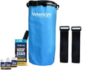 Vetericyn Mobility Hoof Soak 2 pk and Hoof Boot Bundle | Two Single Hoof Treatment Jars and Soaking Boot for Hooves with Sole and Frog Damage Caused by Abscesses, White Line Separation, and Thrush. 2
