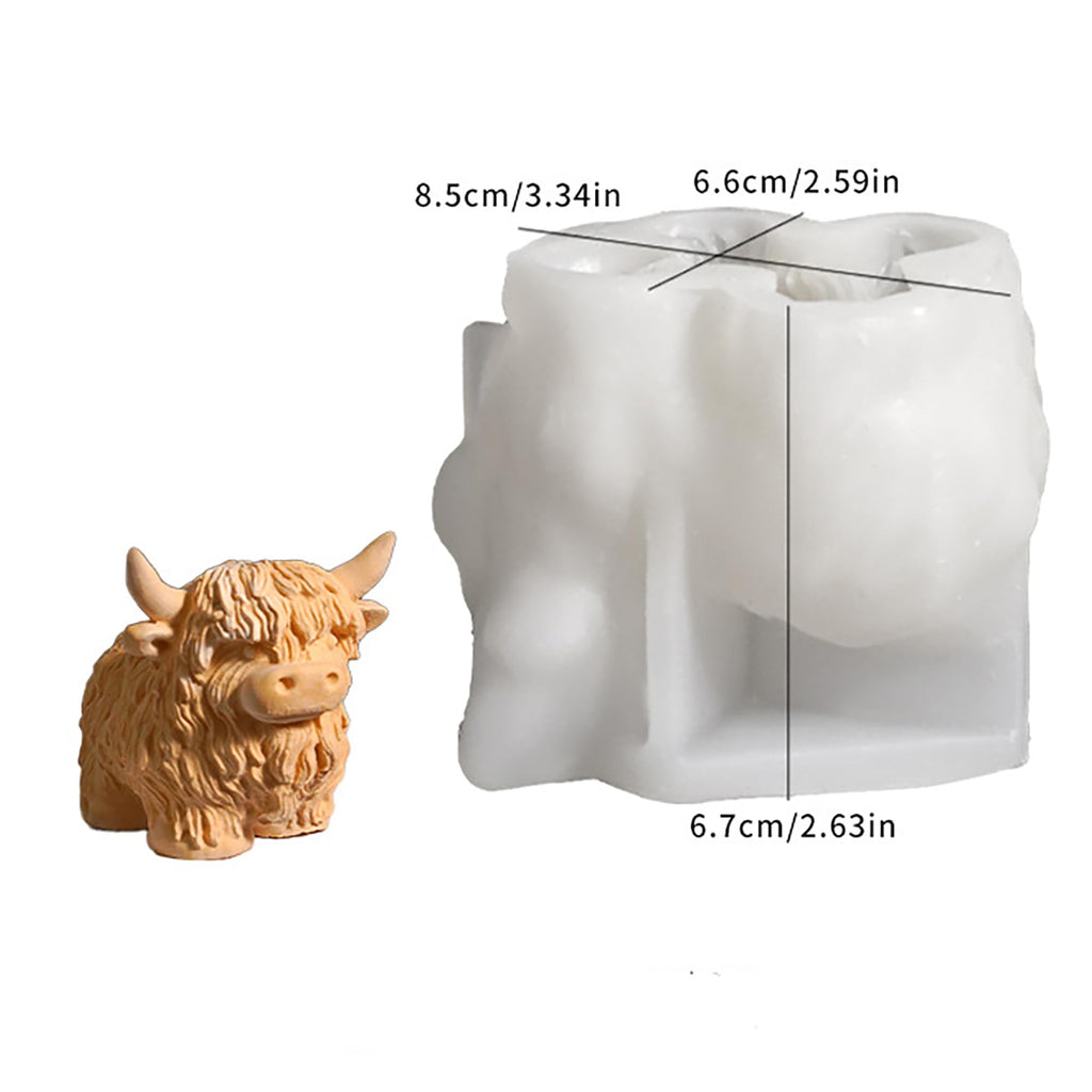 Squirrel Animal Molds Animal Spiral Wave Pillar Rotate Candle & Resin Mold - Resin Casting Silicone Molds for Home Decor & Candle Making Wave Spiral Mold