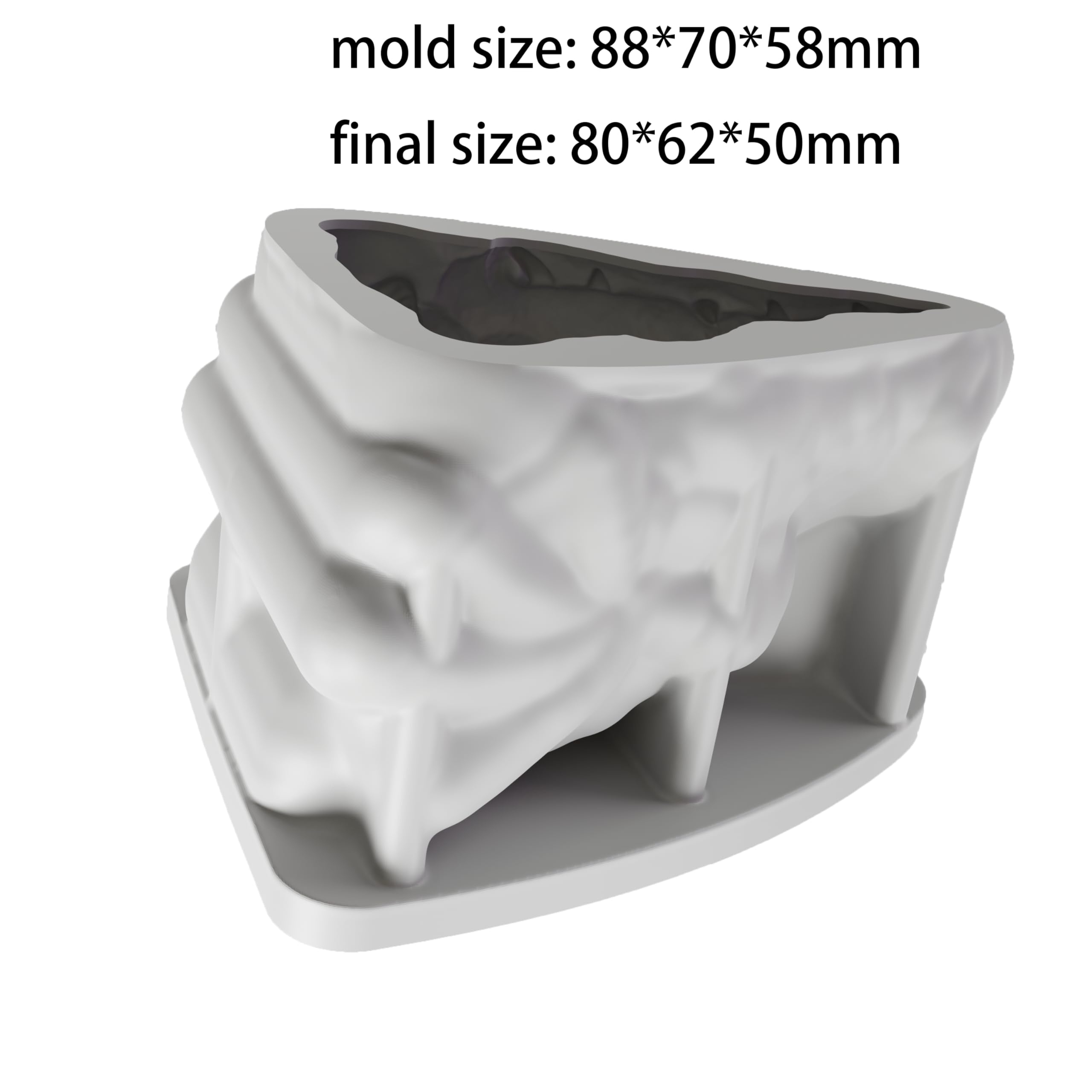 Animal & Owl Resin & Silicone Candle Mold Set - 3D Animal Mold for Home Decor & Candle Making