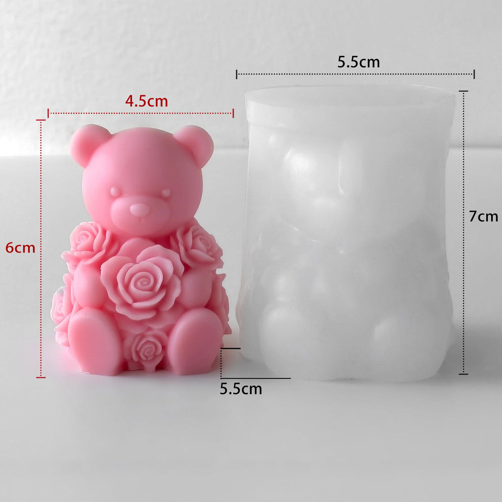 Ghost Skull Man Cylinder Candle & Resin Mold - Resin Casting Silicone Molds for Home Decor & Candle Making Wave Spiral Mold