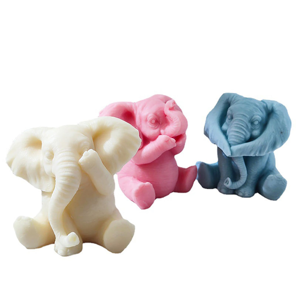 Animal & Owl Resin & Silicone Candle Mold Set - 3D Animal Mold for Home Decor & Candle Making
