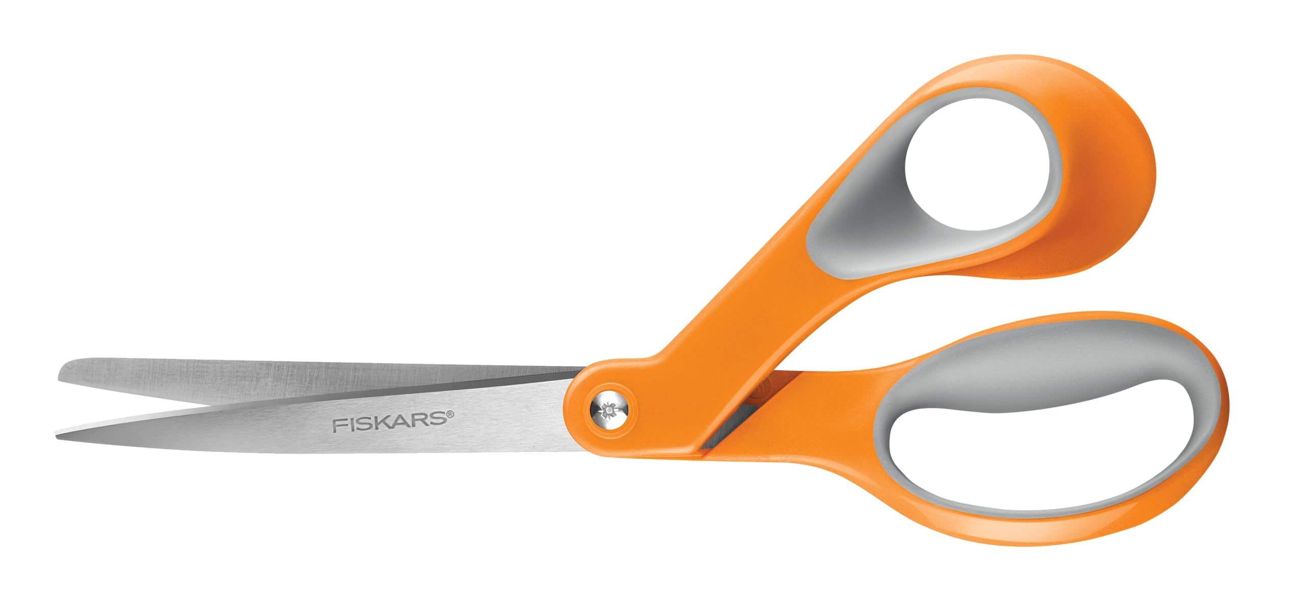 Fiskars All Purpose Scissors, High Performance Cutting, Stainless Steel Blades, Ergonomic and Comfort Handles, Perfect for Arts and Crafts and the Office, Scissors for Office
