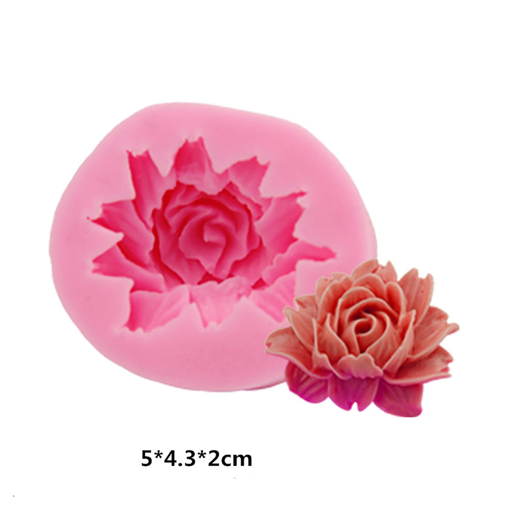 2 Pack Spiral Wave Resin Casting Molds - Silicone for 3D Animal Candle Making