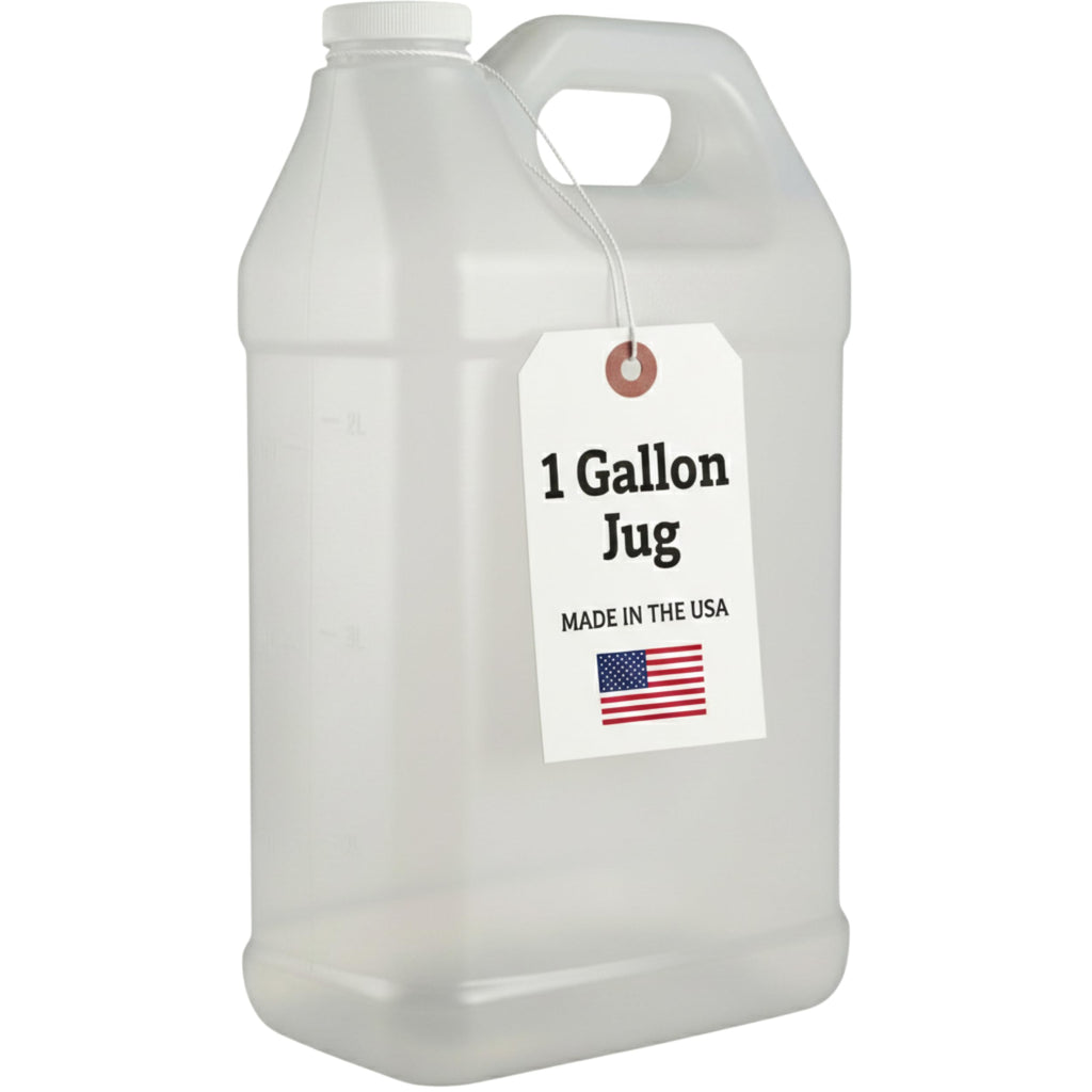 kitchentoolz 2.5 Gallon Water Jug – Water Container Heavy-Duty HDPE Carboy for Automotive Used Oil Container & Liquid Storage – 10 Liter Water Jugs with Secure Lid – Made in USA