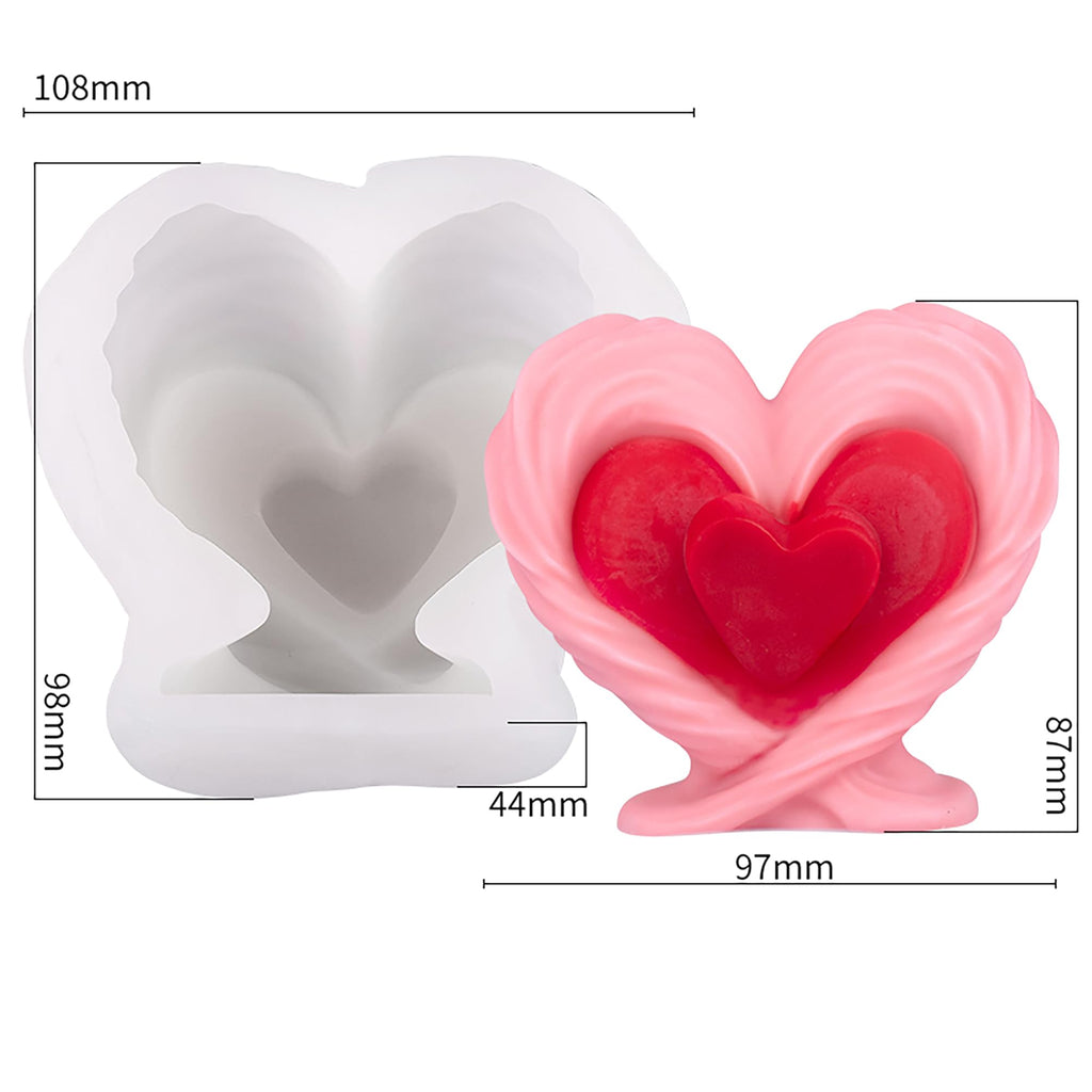 Tree Bear Candle Mold - Animal & Bear Resin Casting Molds, Silicone Clay Jewelry Molds, Candle Making Craft Supplies