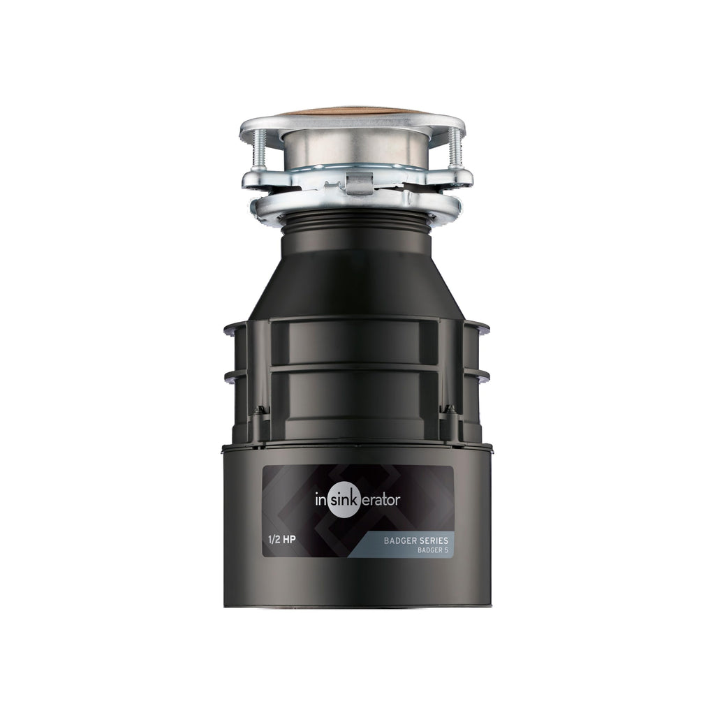 InSinkErator Badger 5 Garbage Disposal, Badger Series 1/2 HP Continuous Feed Food Waste Disposer