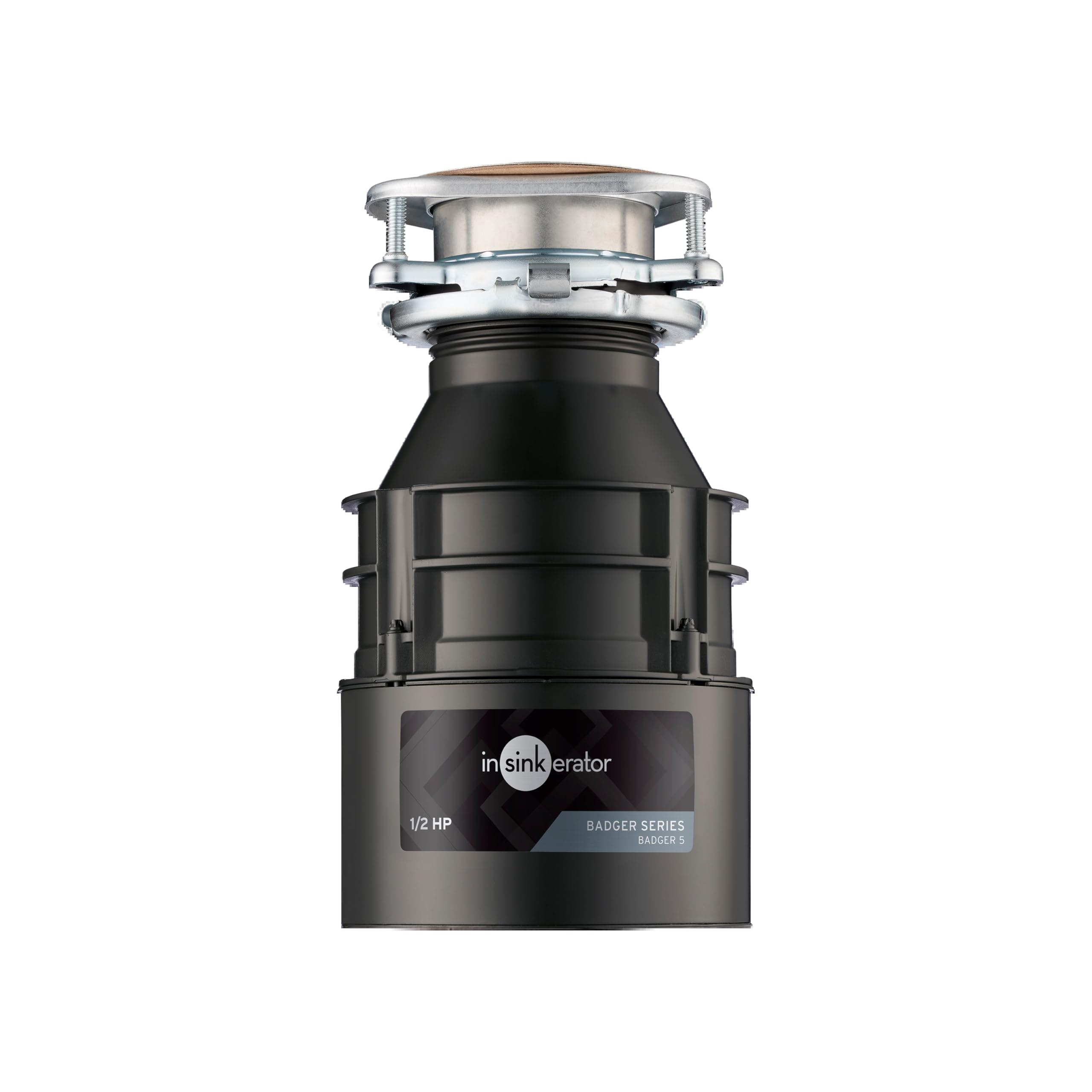 InSinkErator Badger 5 Garbage Disposal, Badger Series 1/2 HP Continuous Feed Food Waste Disposer