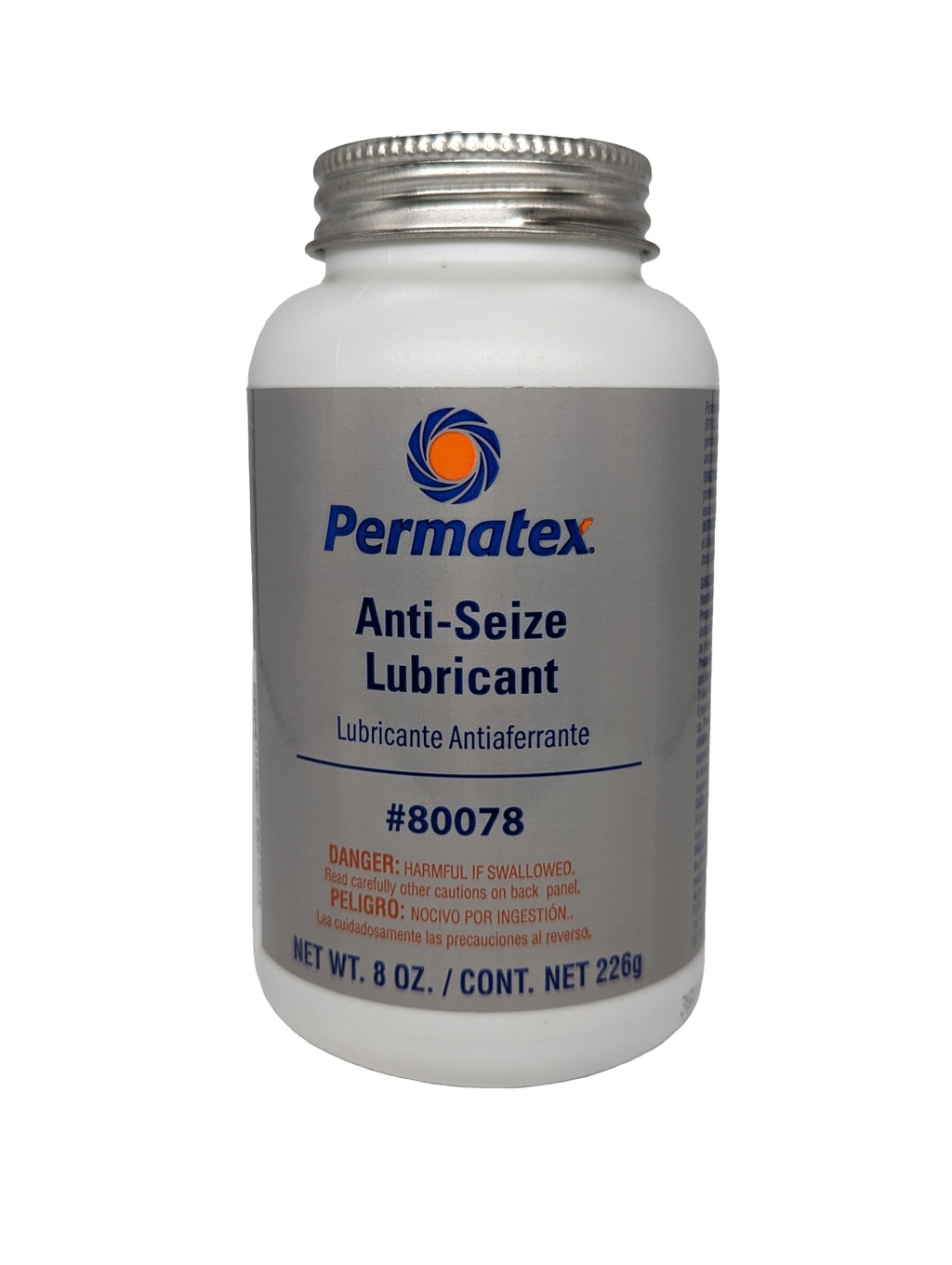 Permatex 80078 Anti-Seize Lubricant with Brush Top Bottle, 8 oz.