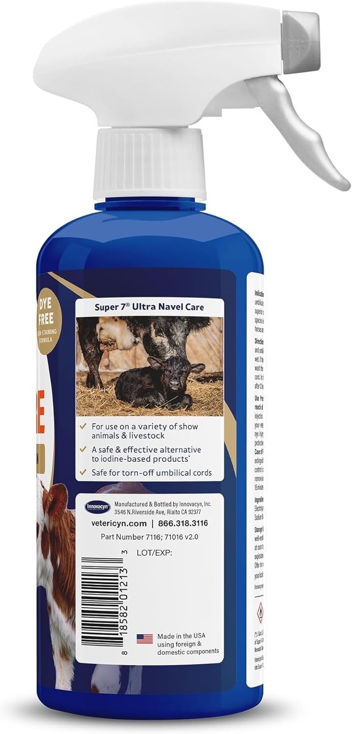 Vetericyn Super 7 Ultra Navel Care Spray, 16 oz.