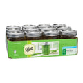 Ball Mason 4oz Quilted Jelly Jars with Lids and Bands, Set of 12