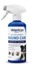 Vetericyn Plus Dog Wound Care Spray | Healing Aid and Skin Repair, Clean Wounds, Relieve Dog Skin Allergies, Safe for All Animals. 3 ounces