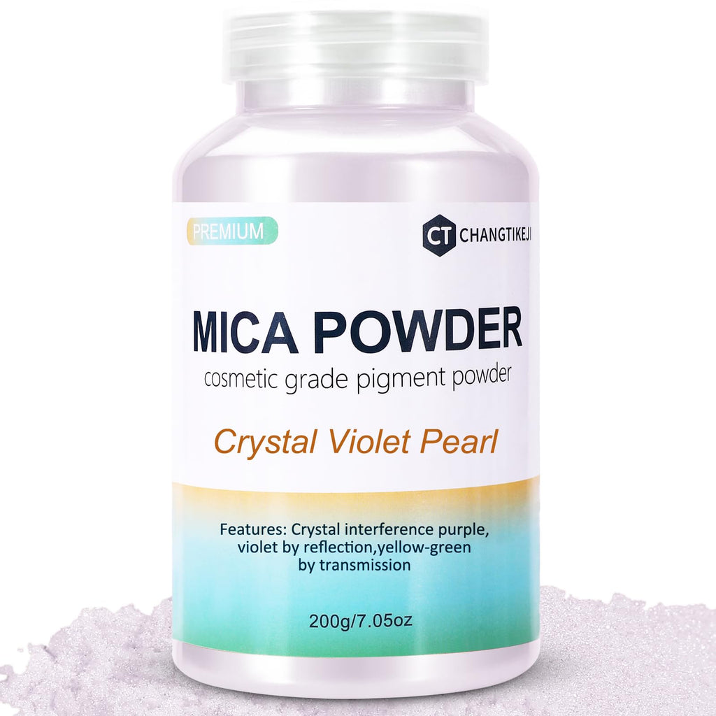 CHANGTIKEJI Mica Powder，24 Colors - 10g/Bottle of Natural Pigment Powder for Epoxy Resin，Soap Making，Candle Making,Lip Gloss,Car Freshies,Dye,Nail Polish,Bath Bombs