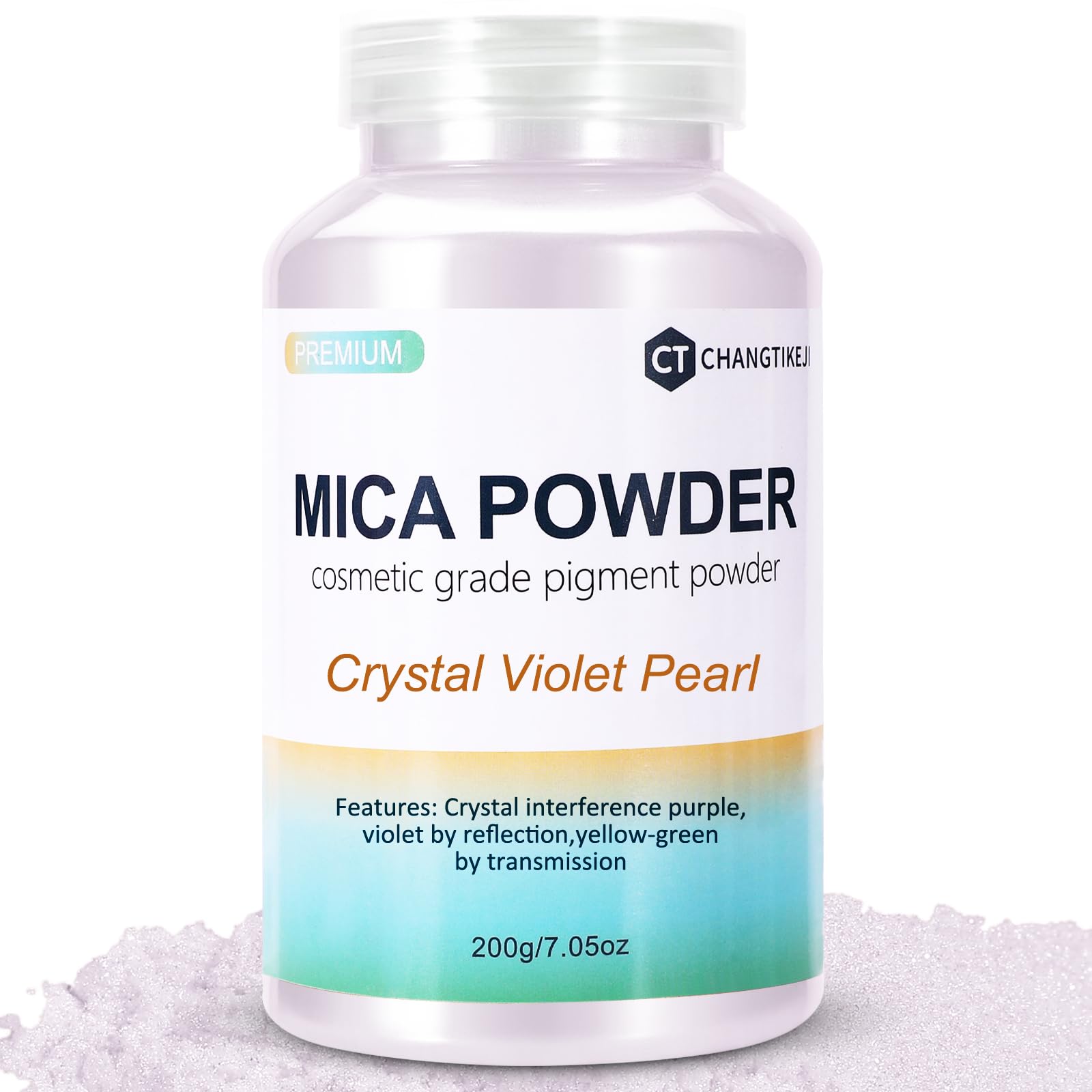 CHANGTIKEJI Mica Powder，24 Colors - 10g/Bottle of Natural Pigment Powder for Epoxy Resin，Soap Making，Candle Making,Lip Gloss,Car Freshies,Dye,Nail Polish,Bath Bombs