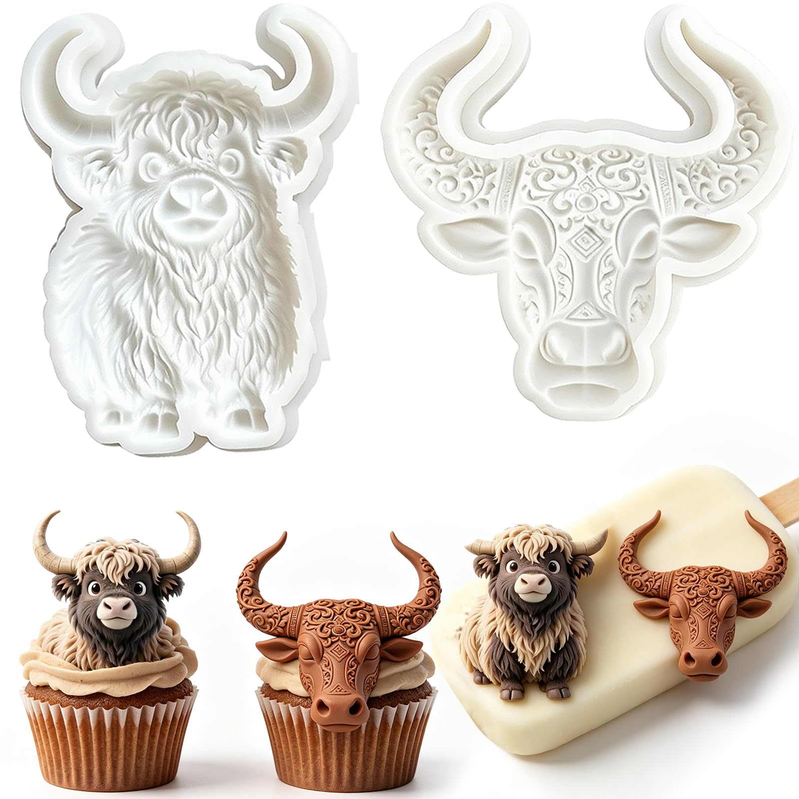 1 Pc Funny Chicken Butt Fondant Mold 3D Bending Chicken Candy Silicone Mold for Cake Decorating, Chocolate, Cupcake Toppers, Resin, Soap, Epoxy, Clay, Plaster, Farm Animal DIY Crafts