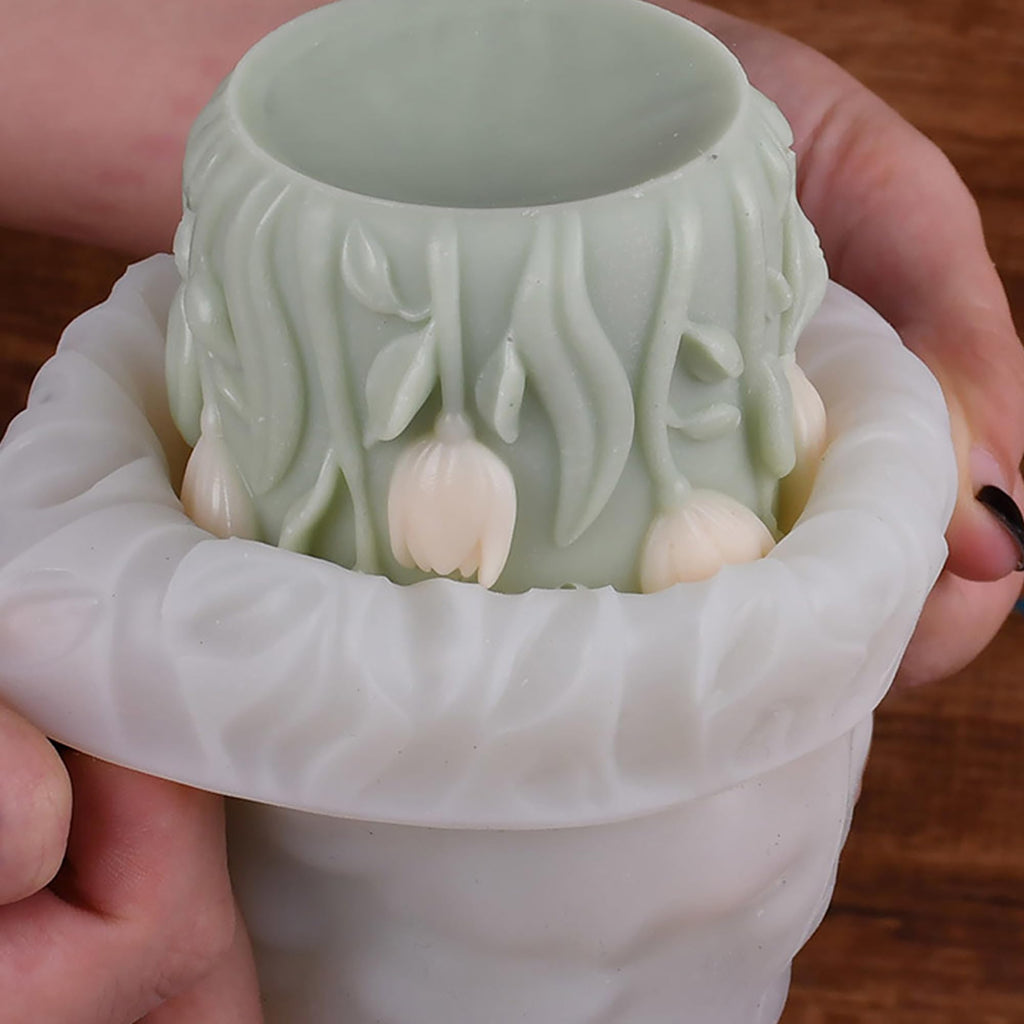 Tree Bear Candle Mold - Animal & Bear Resin Casting Molds, Silicone Clay Jewelry Molds, Candle Making Craft Supplies