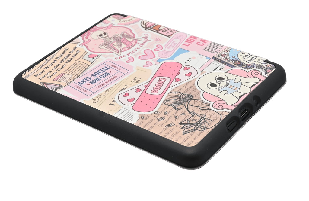 Case for All-New Kindle Paperwhite 12th Gen 2024 and Kindle Colorsoft Signature Edition, Book Lovers Gifts Lightweight PU Leather Protective Cover with Auto Sleep Wake Hand Strap