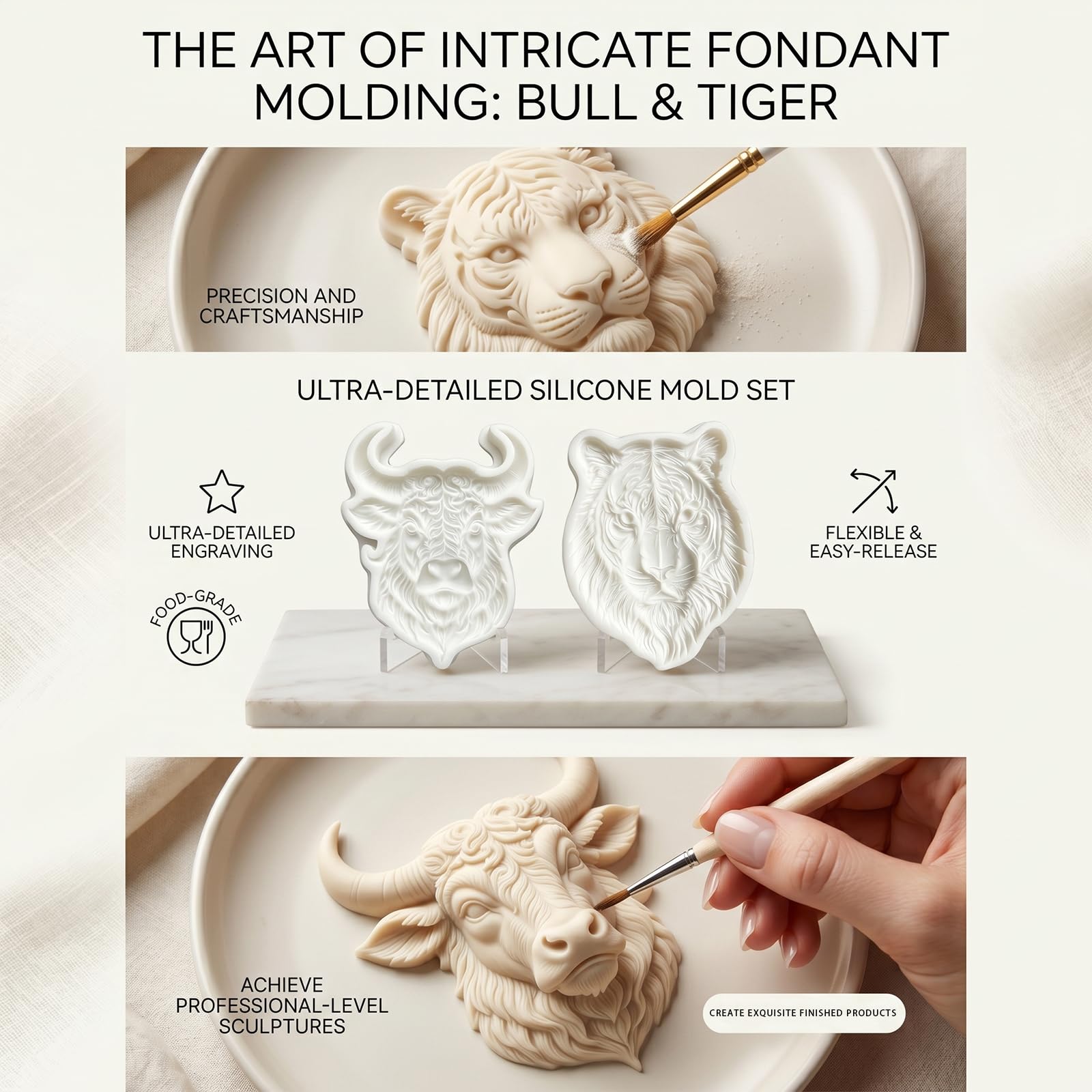 1 Pc Funny Chicken Butt Fondant Mold 3D Bending Chicken Candy Silicone Mold for Cake Decorating, Chocolate, Cupcake Toppers, Resin, Soap, Epoxy, Clay, Plaster, Farm Animal DIY Crafts