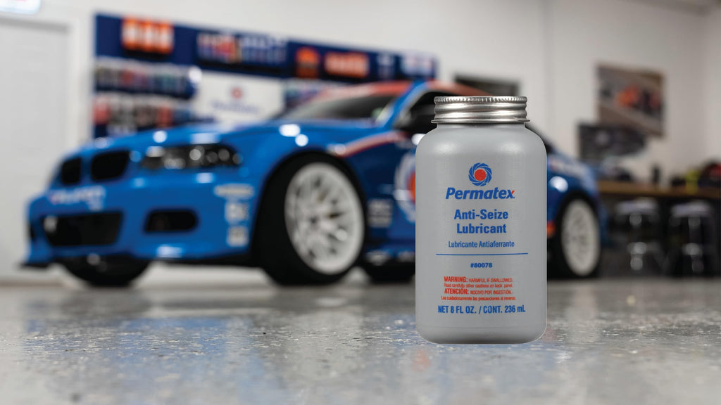 Permatex 80078 Anti-Seize Lubricant with Brush Top Bottle, 8 oz.
