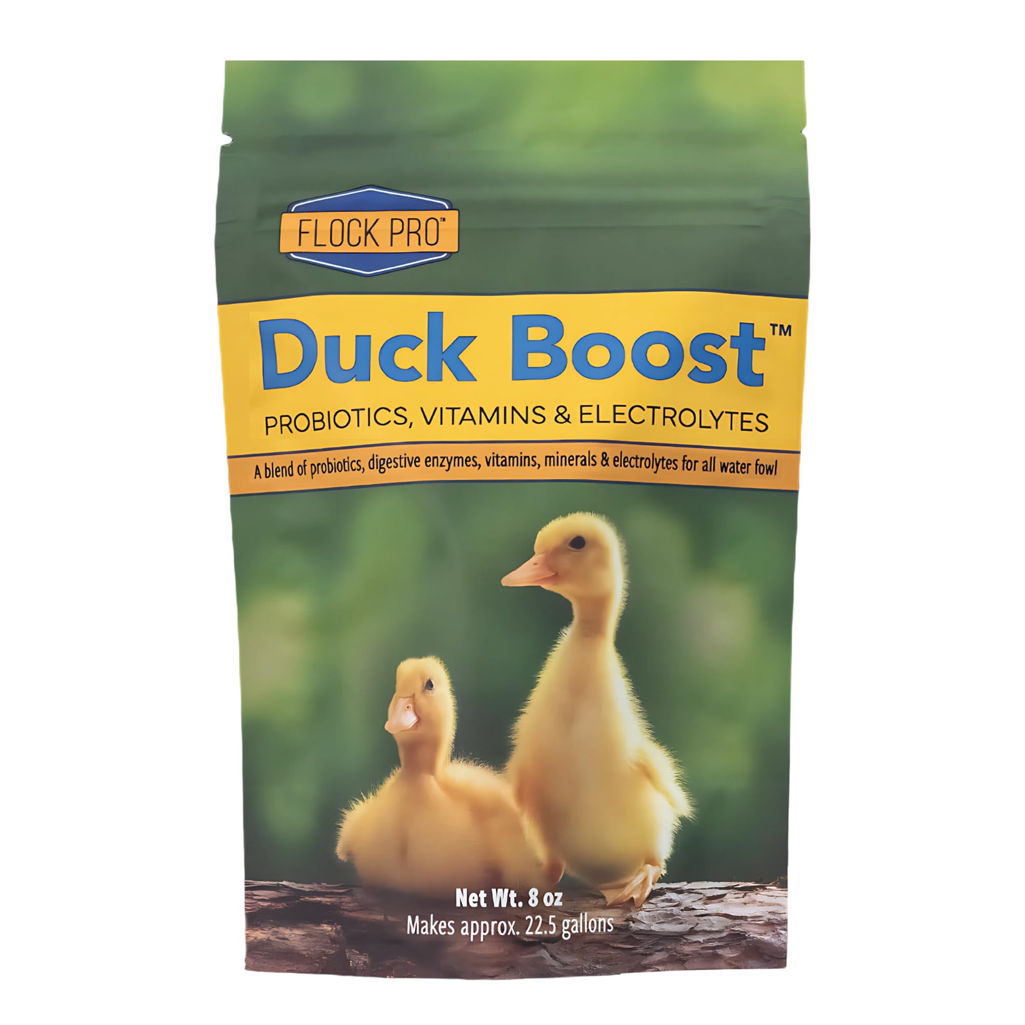 Duck Boost Probiotic - Probiotics, Vitamins, Minerals and Electrolytes for Chickens | Duck Vitamins and Supplements for All Poultry - 8oz