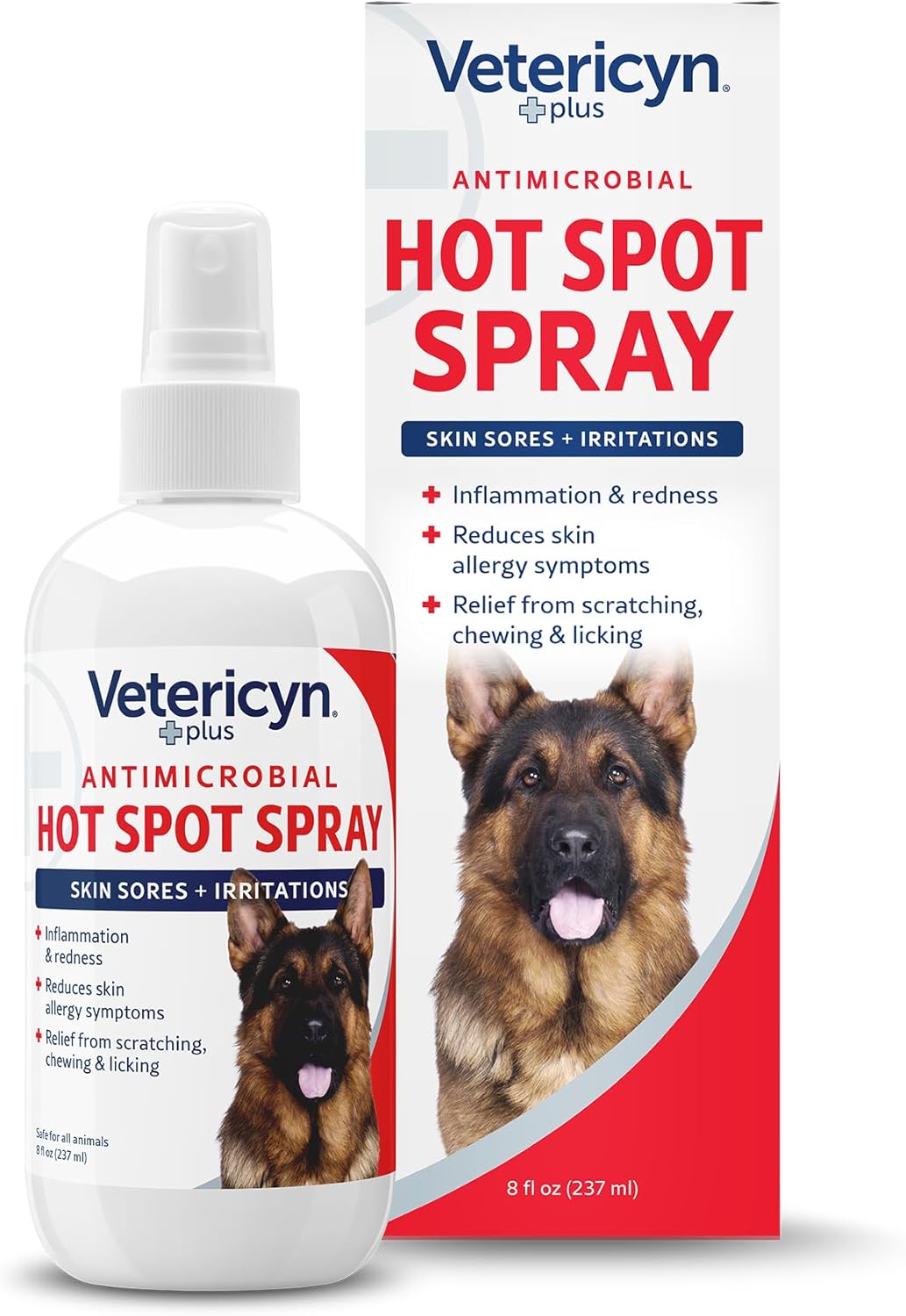 Vetericyn All-in 1 Multifunctional Senior Dog Supplement with Glucosamine and Vetericyn Plus Hot Spot Spray