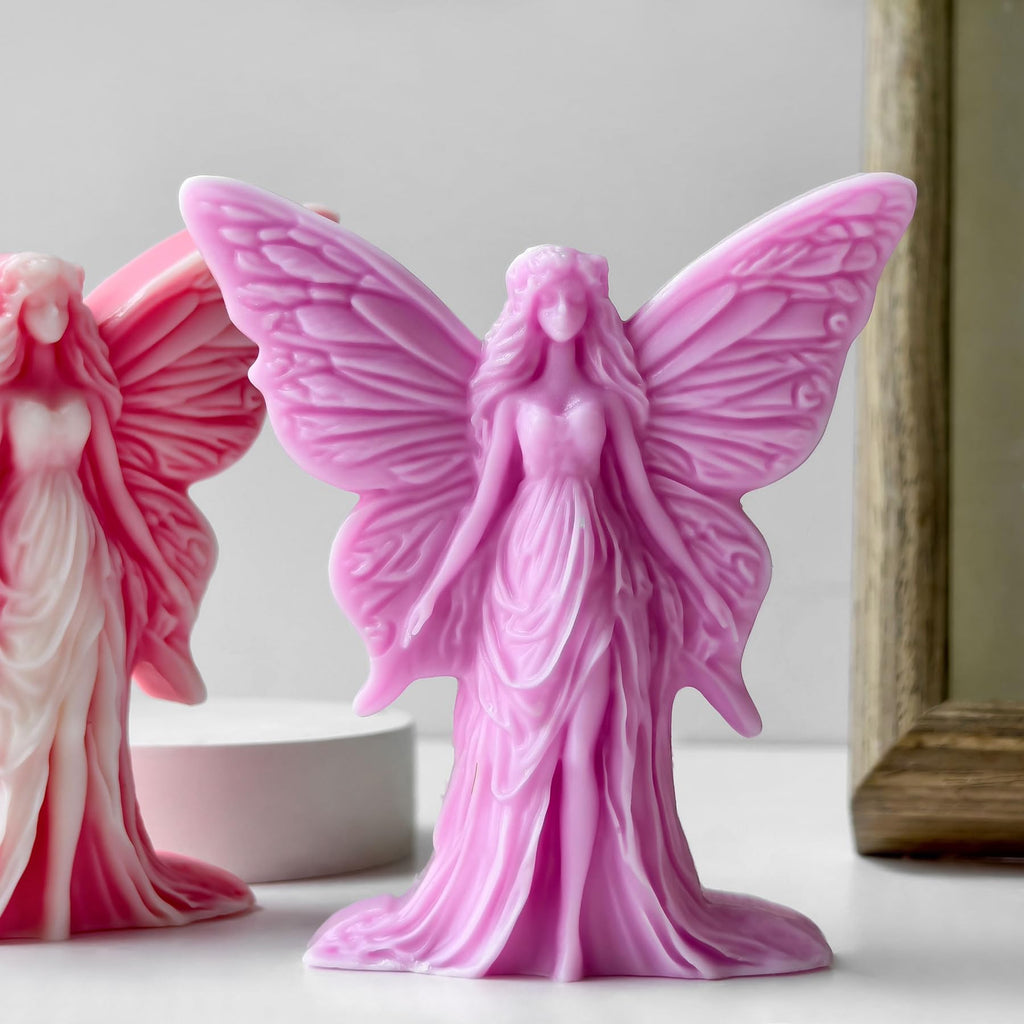 Halloween Candle Mold for Candle Making, 3DSilicone Mold for Resin Casting DIY Plaster Polymer Clay Home Decoration (Witch)