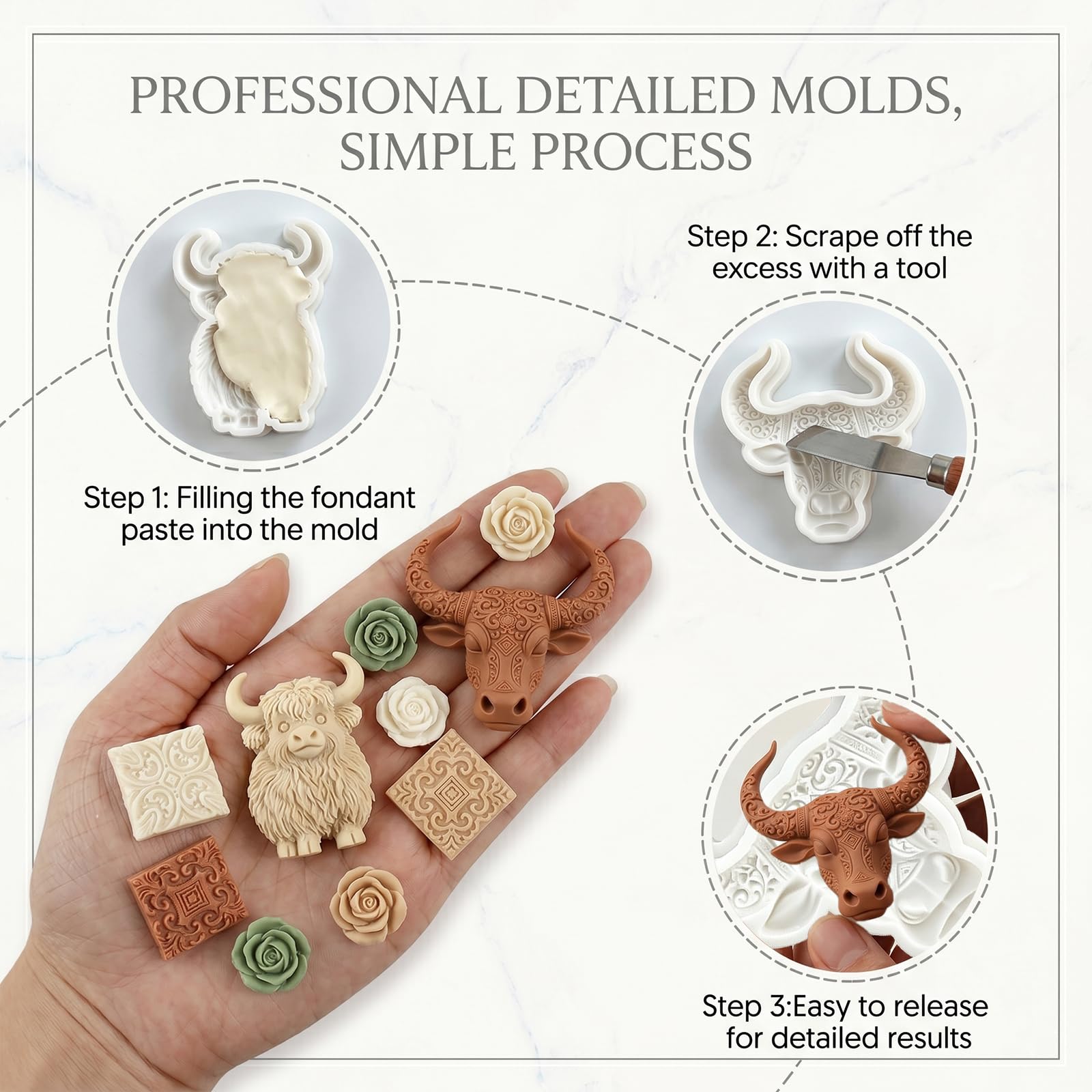 1 Pc Funny Chicken Butt Fondant Mold 3D Bending Chicken Candy Silicone Mold for Cake Decorating, Chocolate, Cupcake Toppers, Resin, Soap, Epoxy, Clay, Plaster, Farm Animal DIY Crafts