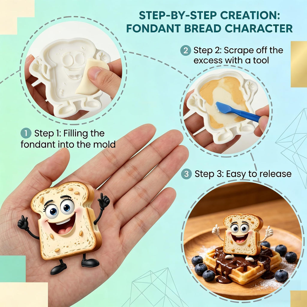 1 Pc Funny Chicken Butt Fondant Mold 3D Bending Chicken Candy Silicone Mold for Cake Decorating, Chocolate, Cupcake Toppers, Resin, Soap, Epoxy, Clay, Plaster, Farm Animal DIY Crafts