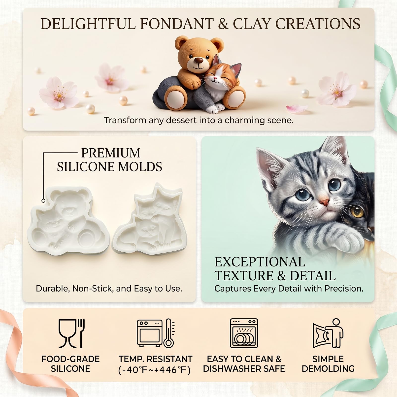 1 Pc Funny Chicken Butt Fondant Mold 3D Bending Chicken Candy Silicone Mold for Cake Decorating, Chocolate, Cupcake Toppers, Resin, Soap, Epoxy, Clay, Plaster, Farm Animal DIY Crafts