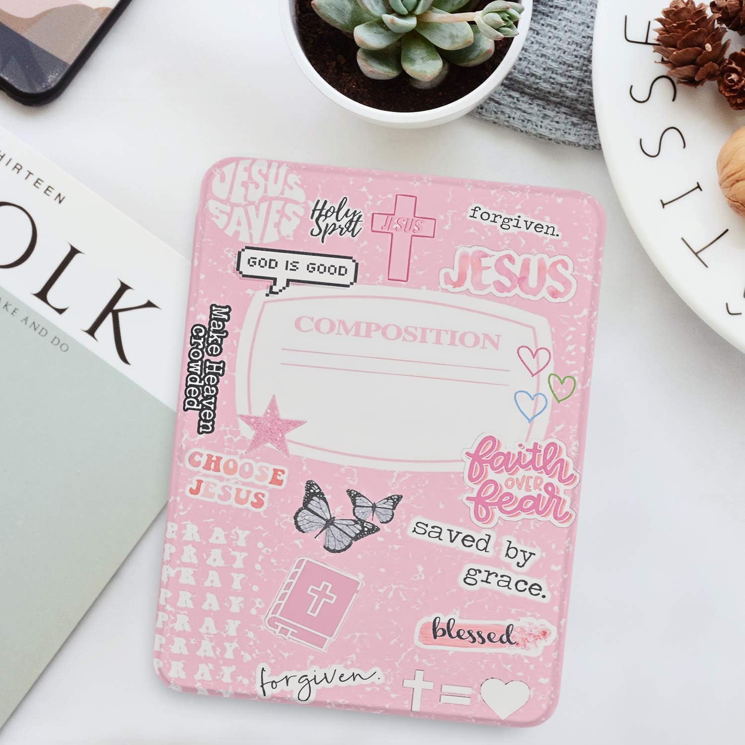 Case for All-New Kindle Paperwhite 12th Gen 2024 and Kindle Colorsoft Signature Edition, Book Lovers Gifts Lightweight PU Leather Protective Cover with Auto Sleep Wake Hand Strap