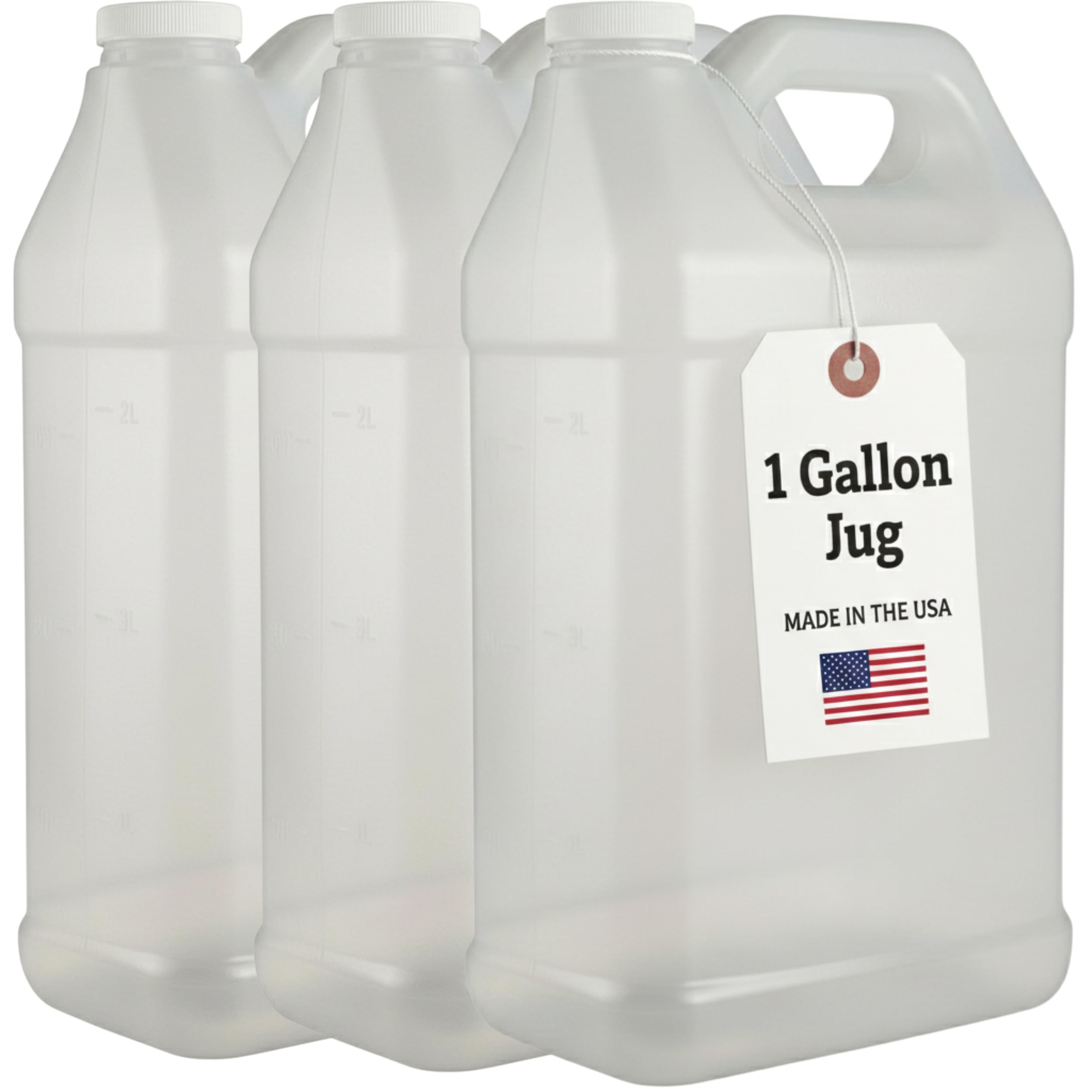 kitchentoolz 2.5 Gallon Water Jug – Water Container Heavy-Duty HDPE Carboy for Automotive Used Oil Container & Liquid Storage – 10 Liter Water Jugs with Secure Lid – Made in USA