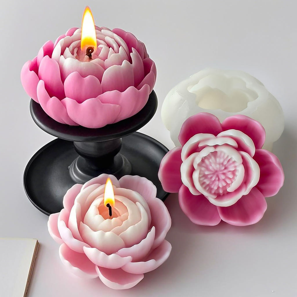 Squirrel Animal Molds Animal Spiral Wave Pillar Rotate Candle & Resin Mold - Resin Casting Silicone Molds for Home Decor & Candle Making Wave Spiral Mold
